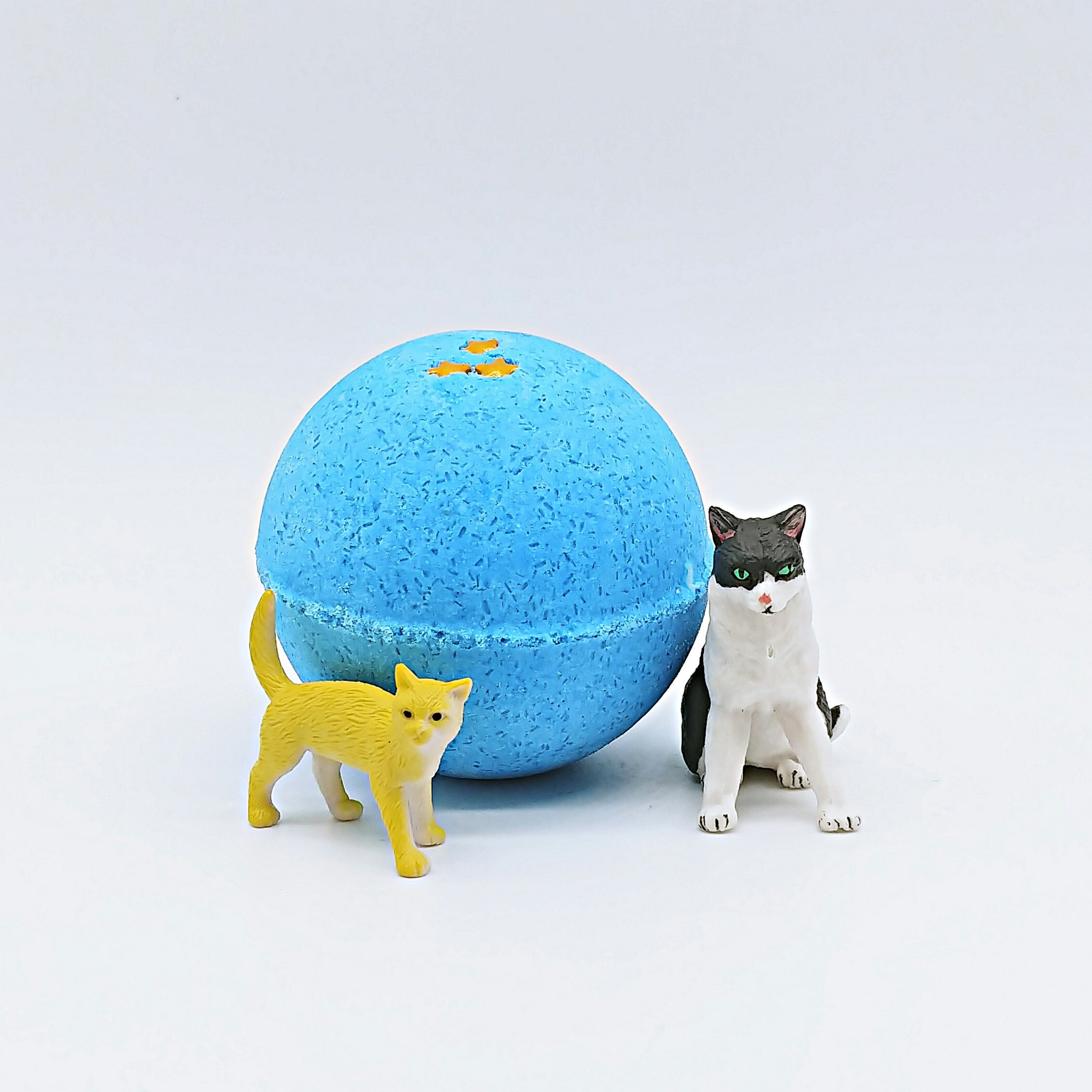 Cat Figure Bath Bomb Bath Bomb For Kids Surprise Bath Etsy