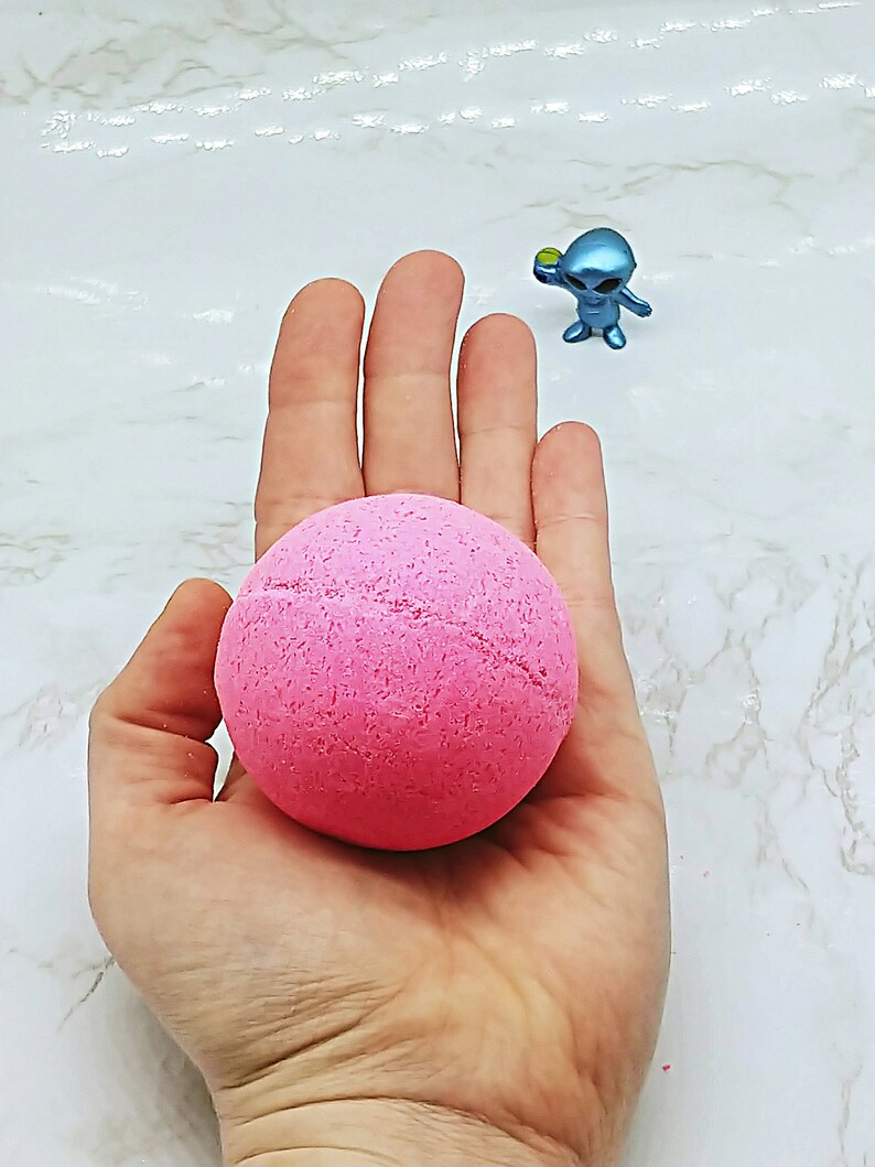 Bombe de bain surprise avec le