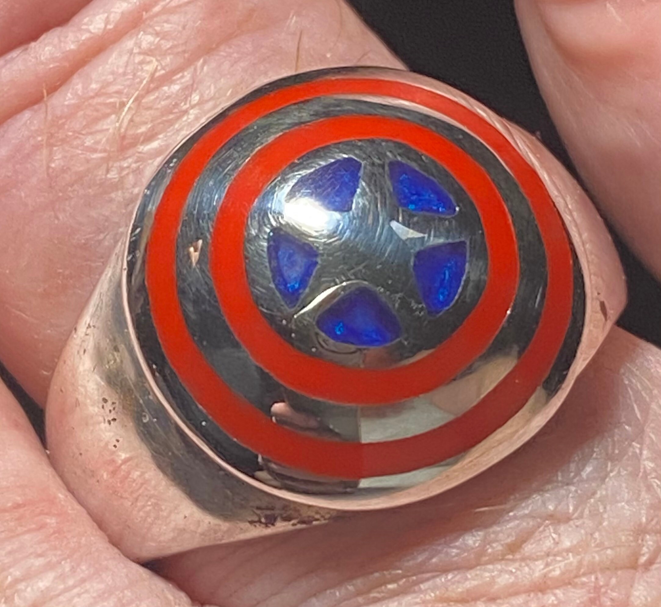 Superhero Ring Etsy