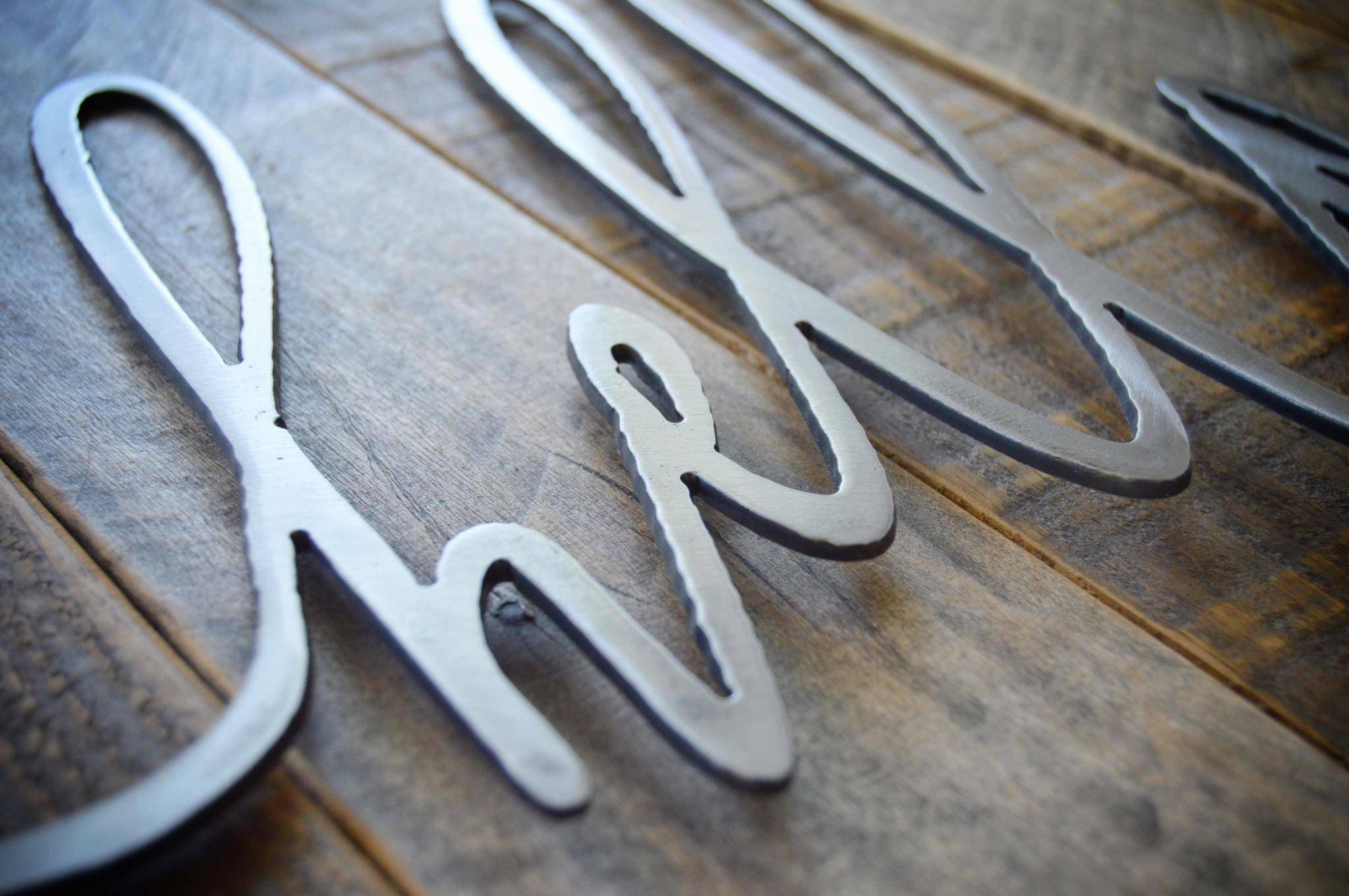 FREE SHIPPING!!! Hello Metal Sign, Metal wall art, Custom Metal Work.