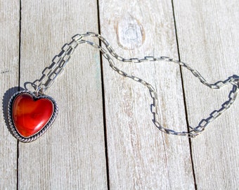 •BLEEDING HEART• rosarita + silver ring - SIZE 7.75 main image 1