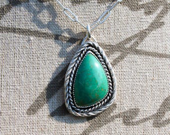 Tyrone Turquoise Necklace