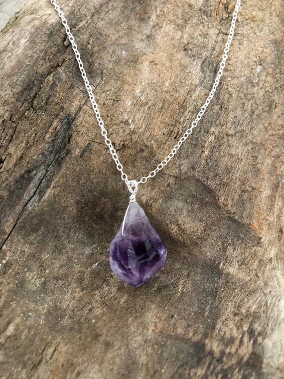 Amethyst cheap protection necklace