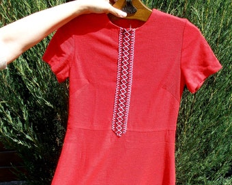 sleeveless dress, vintage red dress, minimalist dres, casual, party, women clothing
