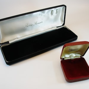 J.W.BENSON Watch Box, Box For Jewelry Bracelet Necklace, Pierre Renoir Jewelry Velvet Display Vintage