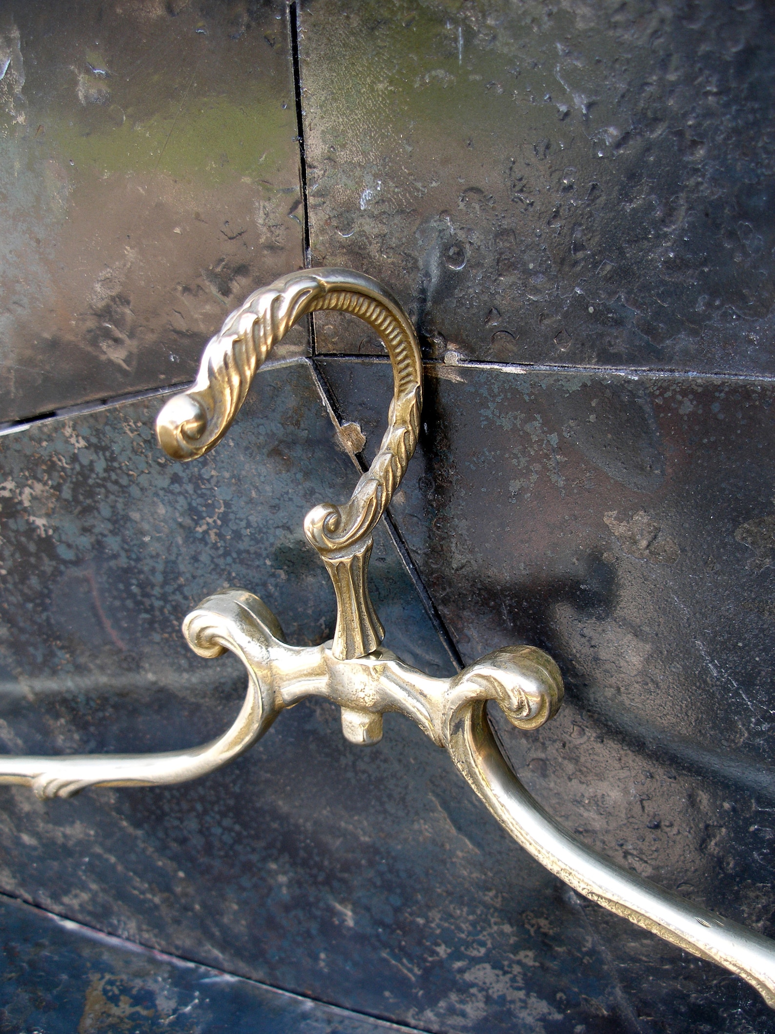 Brass Wedding Dress Hanger Vintage Swivel Brass Clothes Etsy