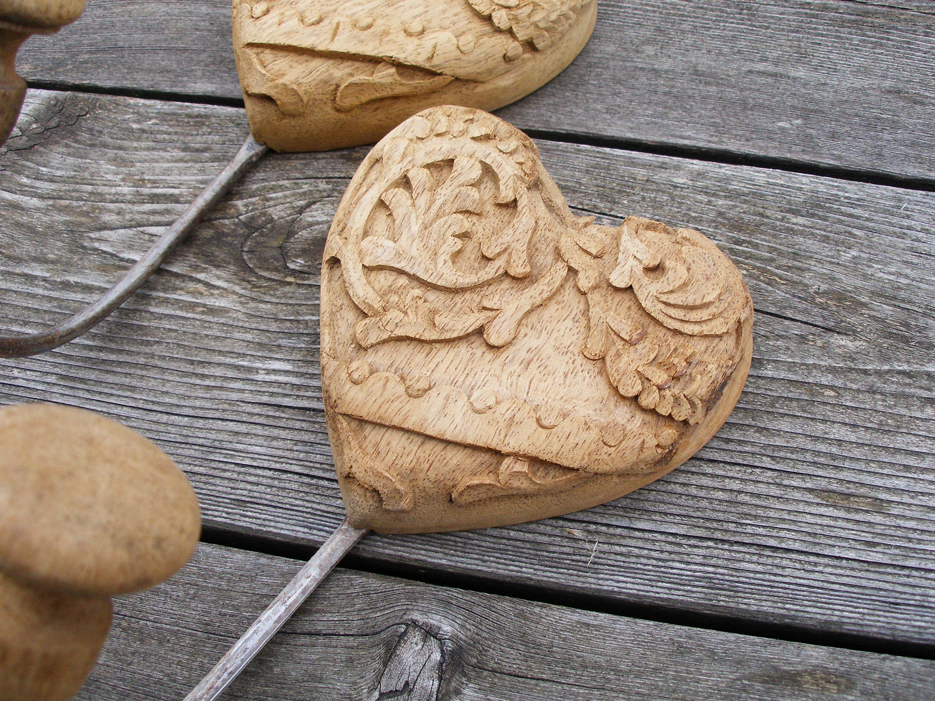 Vintage geschnitzt verziertEn Eingang Haken Hand geschnitzt | Etsy