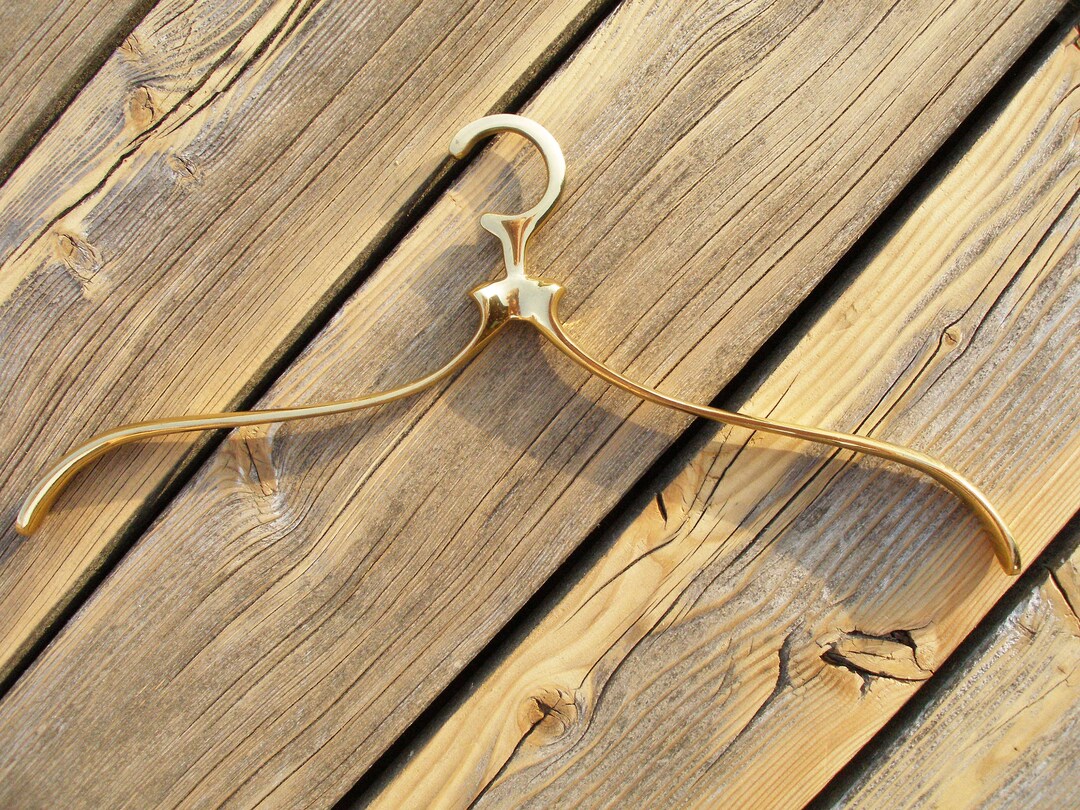 Brass Wedding Dress Hangervintage Brass Bridal Hangerold Vintage