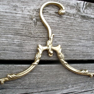wedding dress hanger wedding hanger antique brass clothes hanger vintage coat hanger french vintage wedding dress hanger