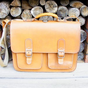 Porte-documents en cuir véritable-cartable en cuir vintage cartable cartable-sac à main en cuir pour ordinateur portable en cuir marron-porte-documents-cartable-sac étudiants