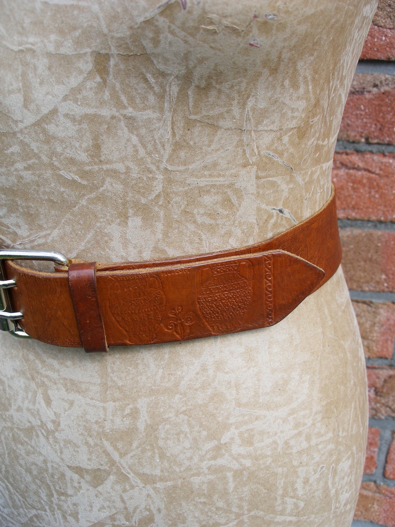 Womens Thick Brown Belt Literacy Basics