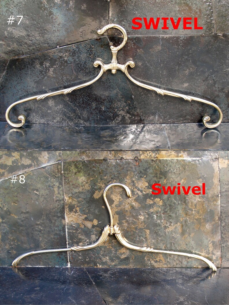 Vintage brass wedding dress hangerantique bridal hangersold Etsy