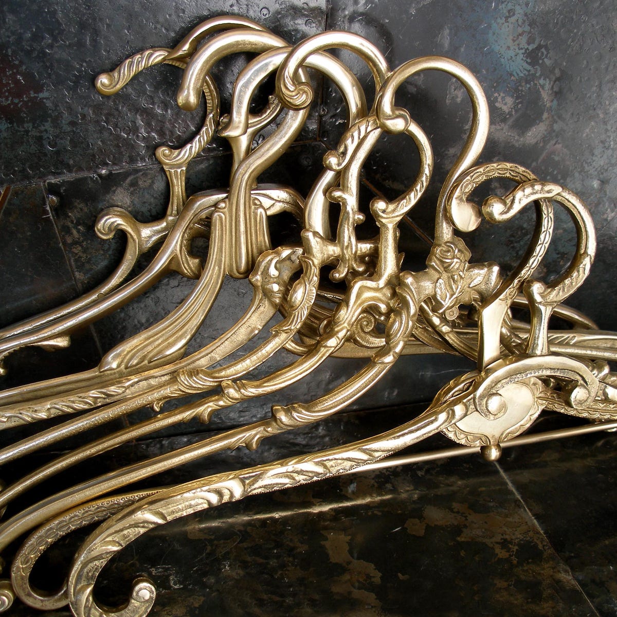 Wedding Dress Hanger - Solid Brass Clothes Hanger - Vintage Ornate Wardrobe Decor - Etsy