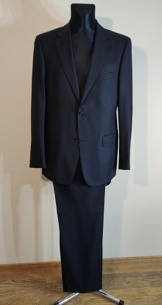 HUGO BOSS Men's Suite, Virgin Wool, EU Size 50, Vintage Men's