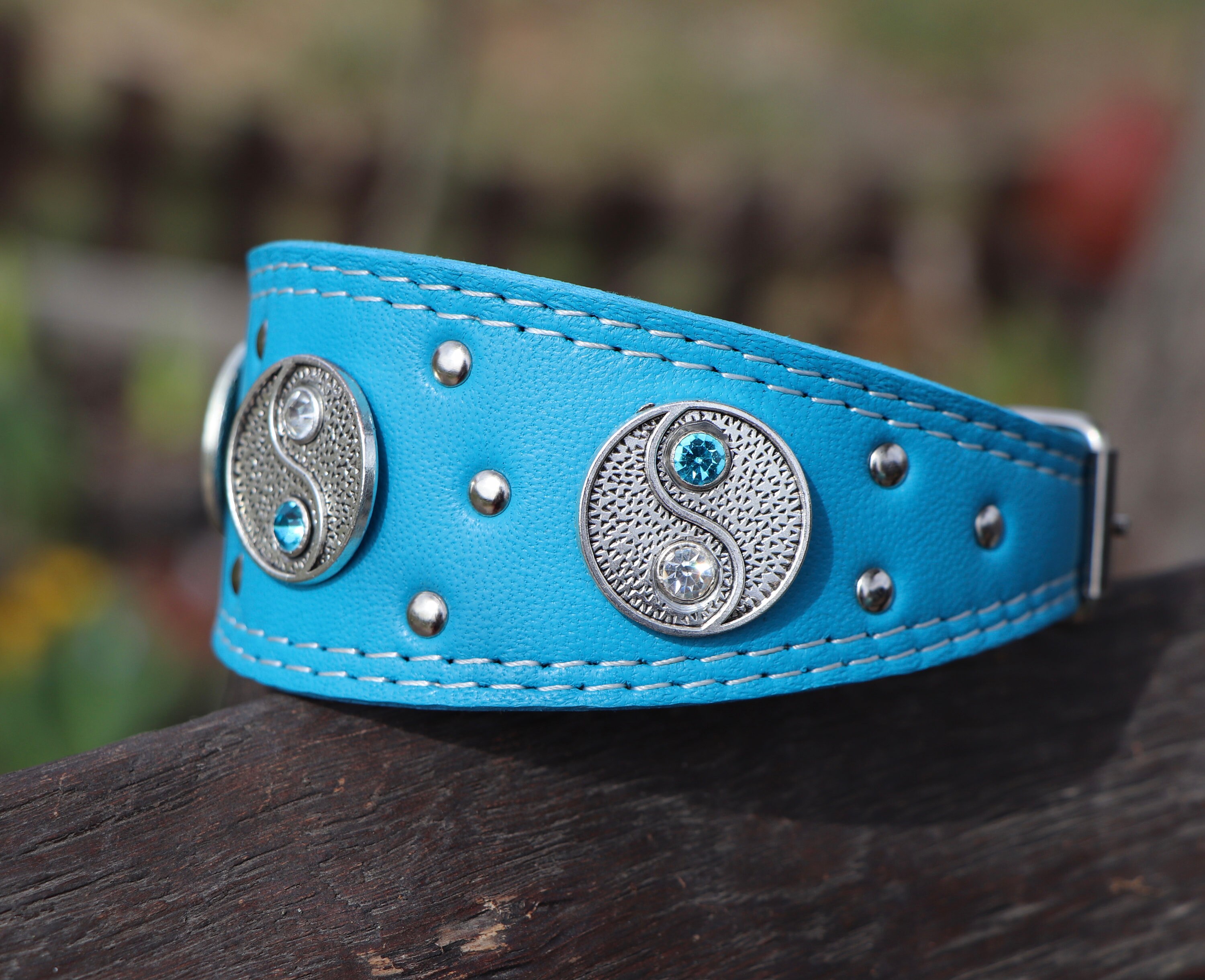 Leather Italian Greyhound collar Sighthound collar Whippet Etsy