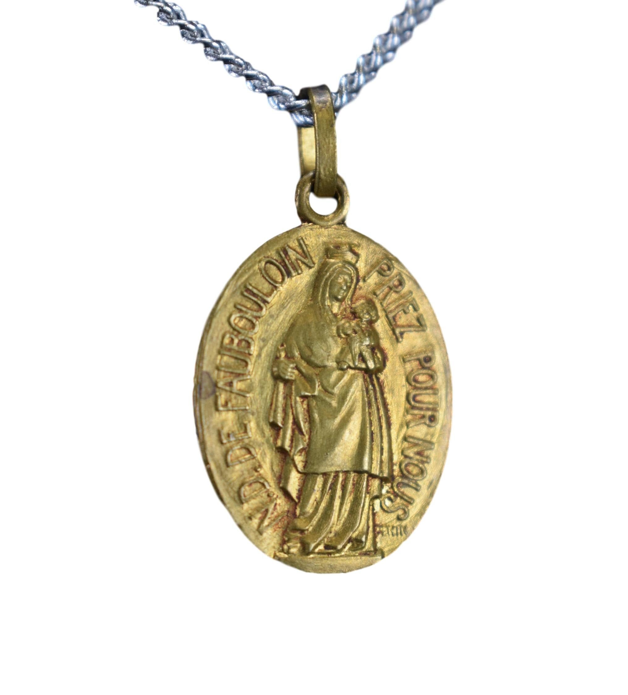 Médaille Notre-Dame de Faubouloin Mary Penin