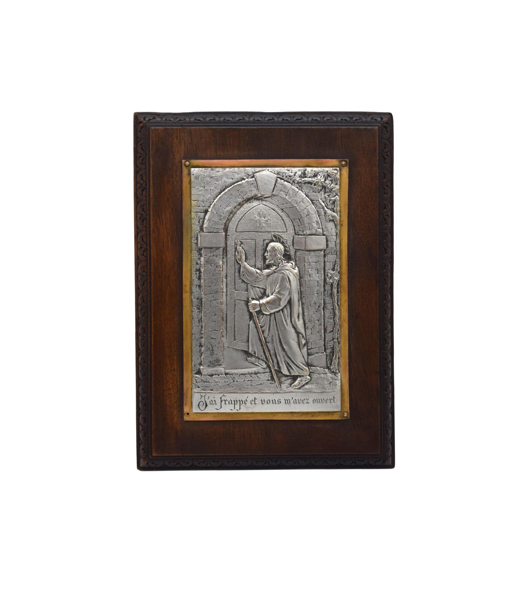 Jésus-Christ Par L Tricard Standing Plaque Frame Matthieu 077
