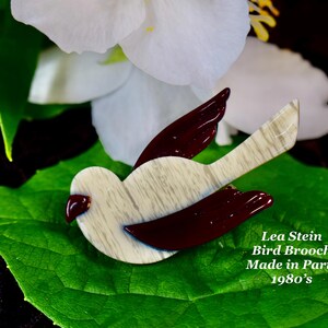 Lea Stein Bird Brooches - Etsy