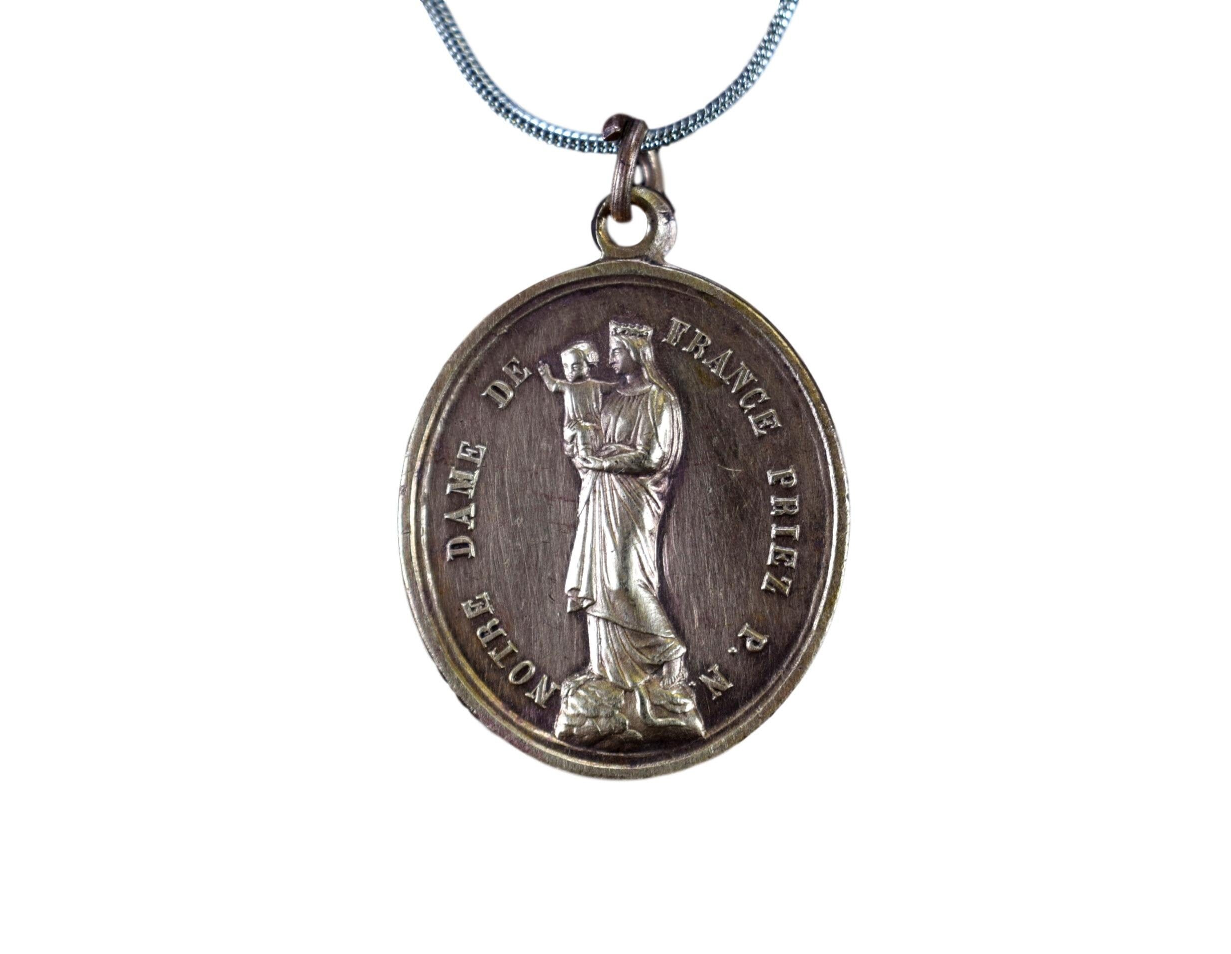 Médaille de Notre Dame France Puy Saint-Jacques-De-Compostelle