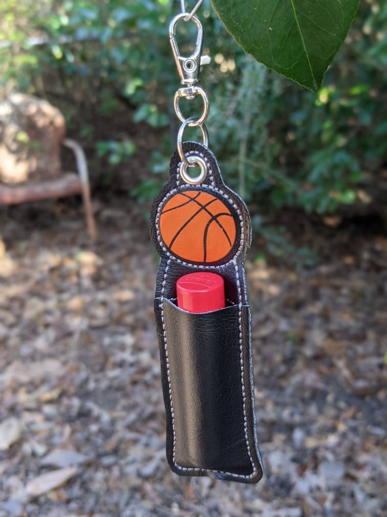 Basketball Chapstick Holder Etsy