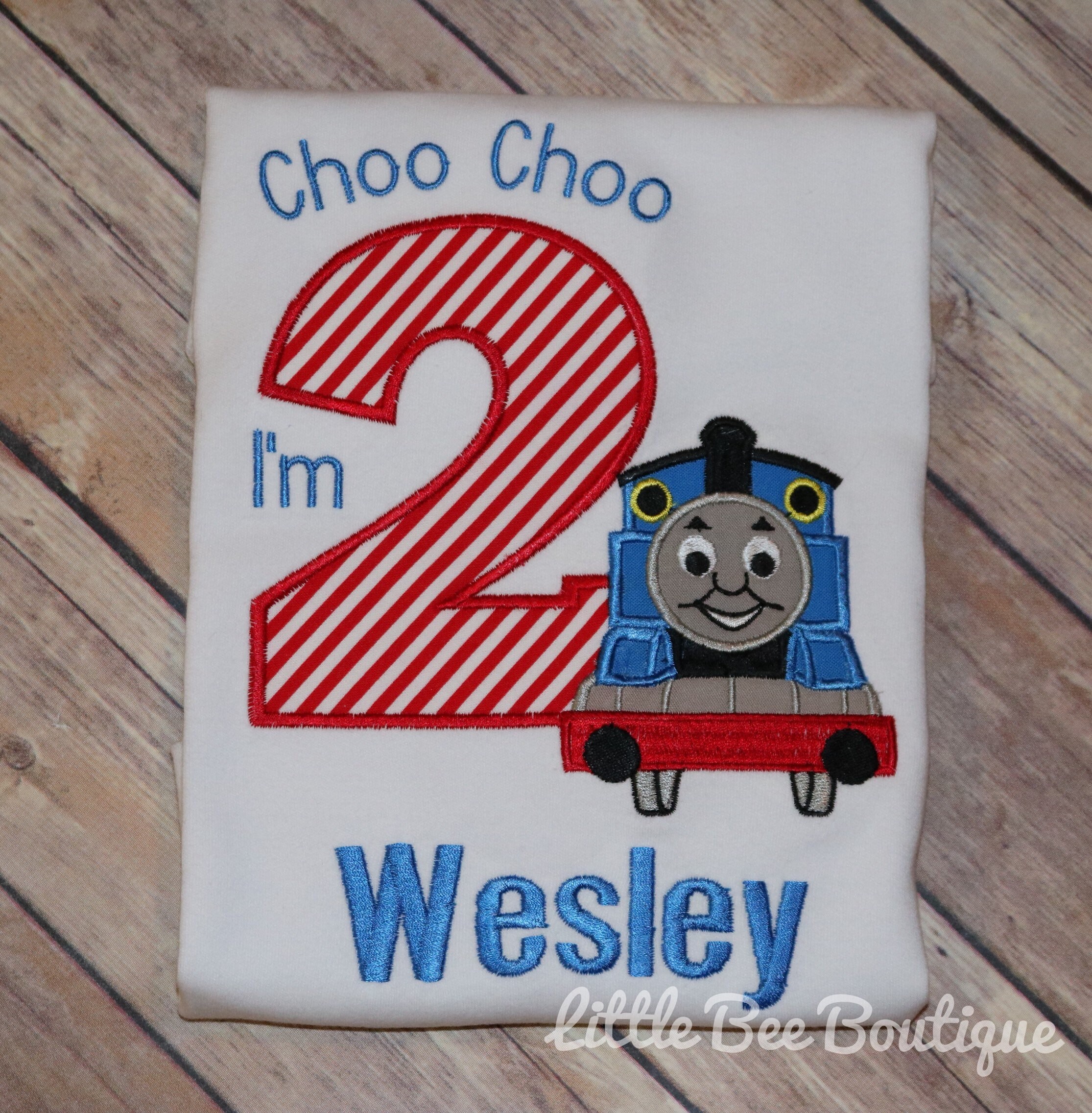 Choo Choo I m 2 Birthday Shirt Thomas the Train Birthday Shirt