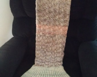 DIGITAL Download Mermaid Tail Blanket Pattern