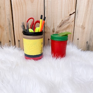 Teacher Mason Jar Set,Pencil Mason Jar,Apple Mason jar,Teacher gift,Classroom Mason jar set,Teacher Christmas Gift,Teacher appreciation gift