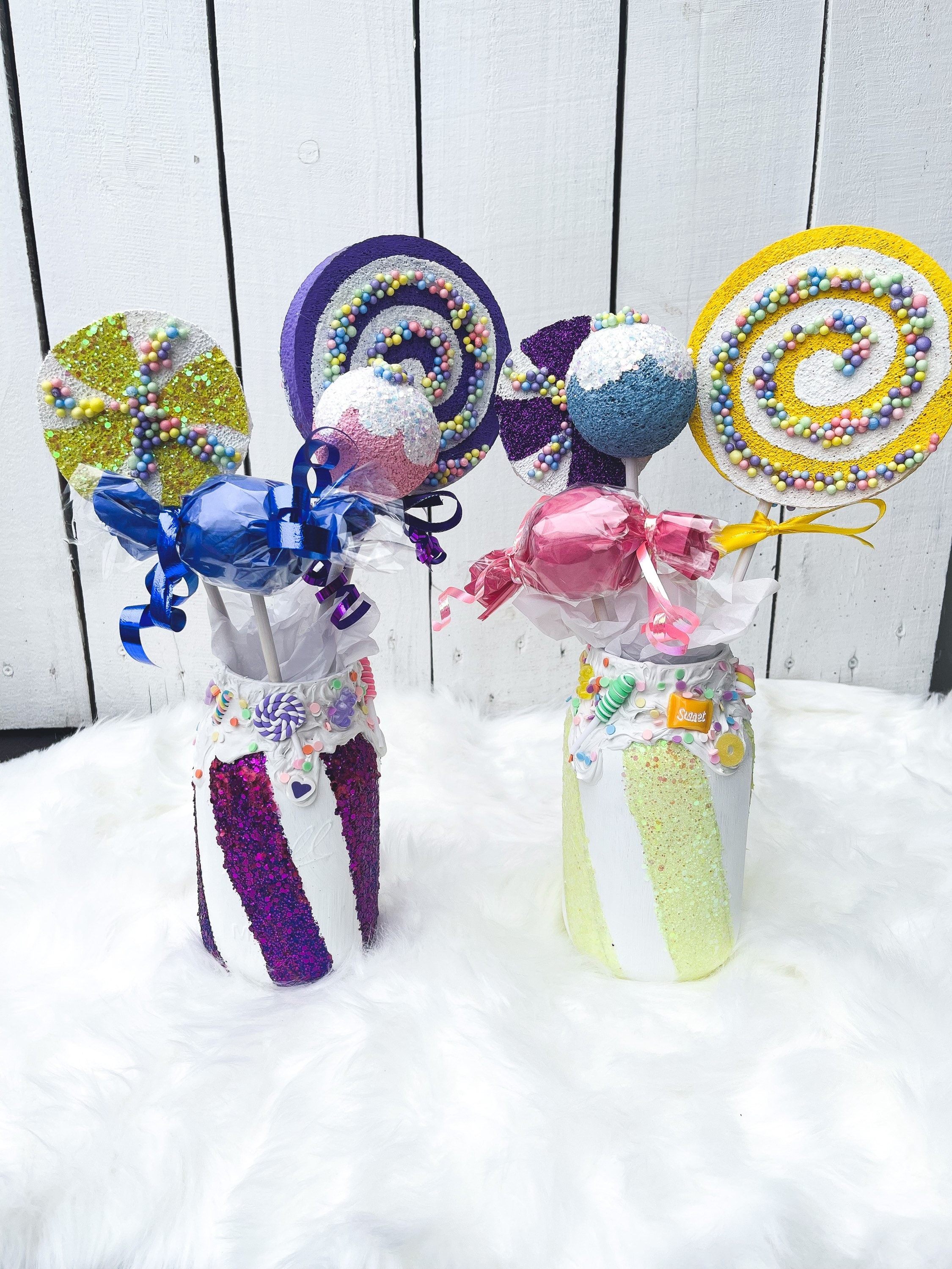 Candyland Centerpieces