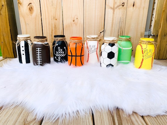 Sports baby shower centerpieces 2025
