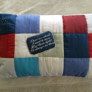 Patchwork Memory Pillow