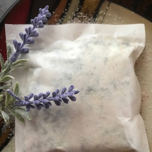 Large Organic Lavender Handmade Bath Tea!  My best sellers!  One for 3.00 or Two Pack for 5.00!