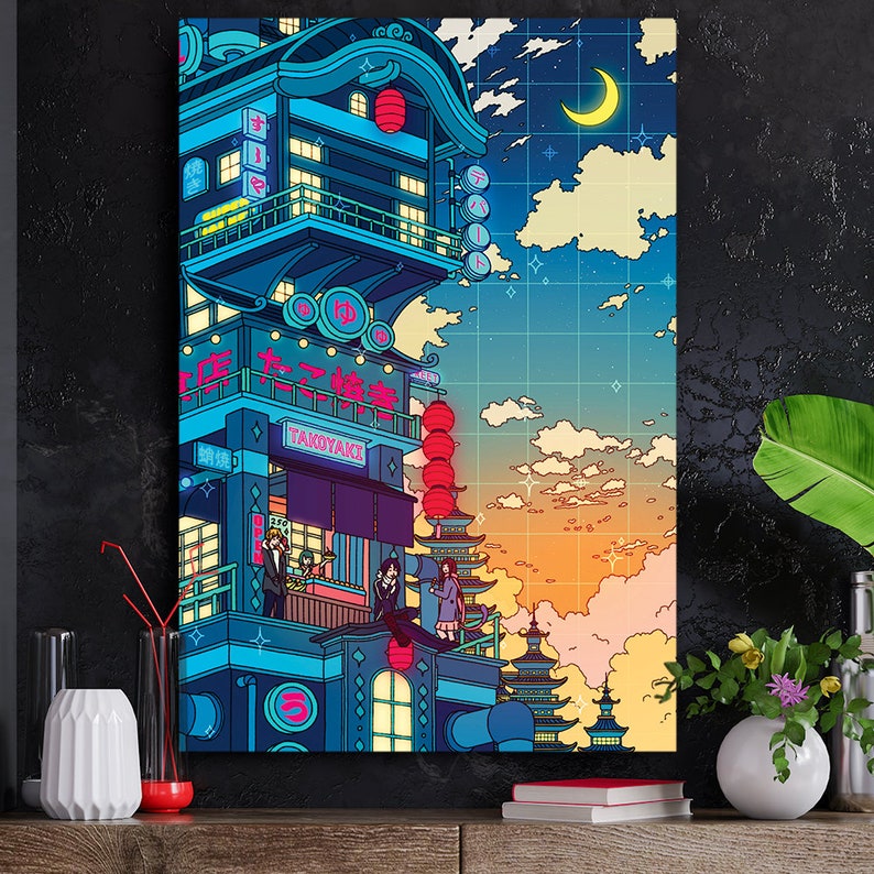 Plexi Glass Wall Art by V1tech artist Seerlight takoyaki Etsy