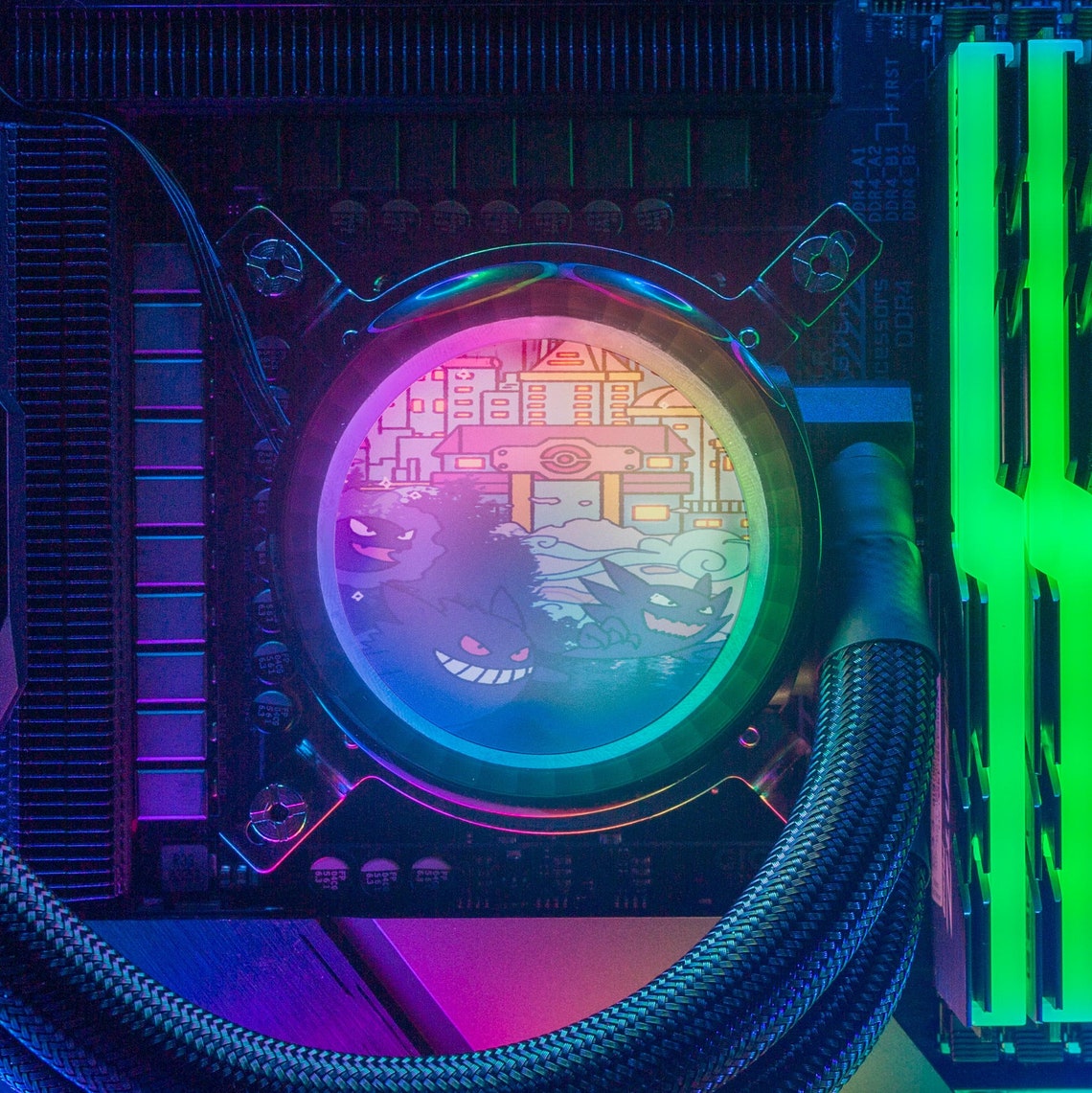 Custom AIO Cover for Cooler Master MasterLiquid ML120R ML240R Etsy