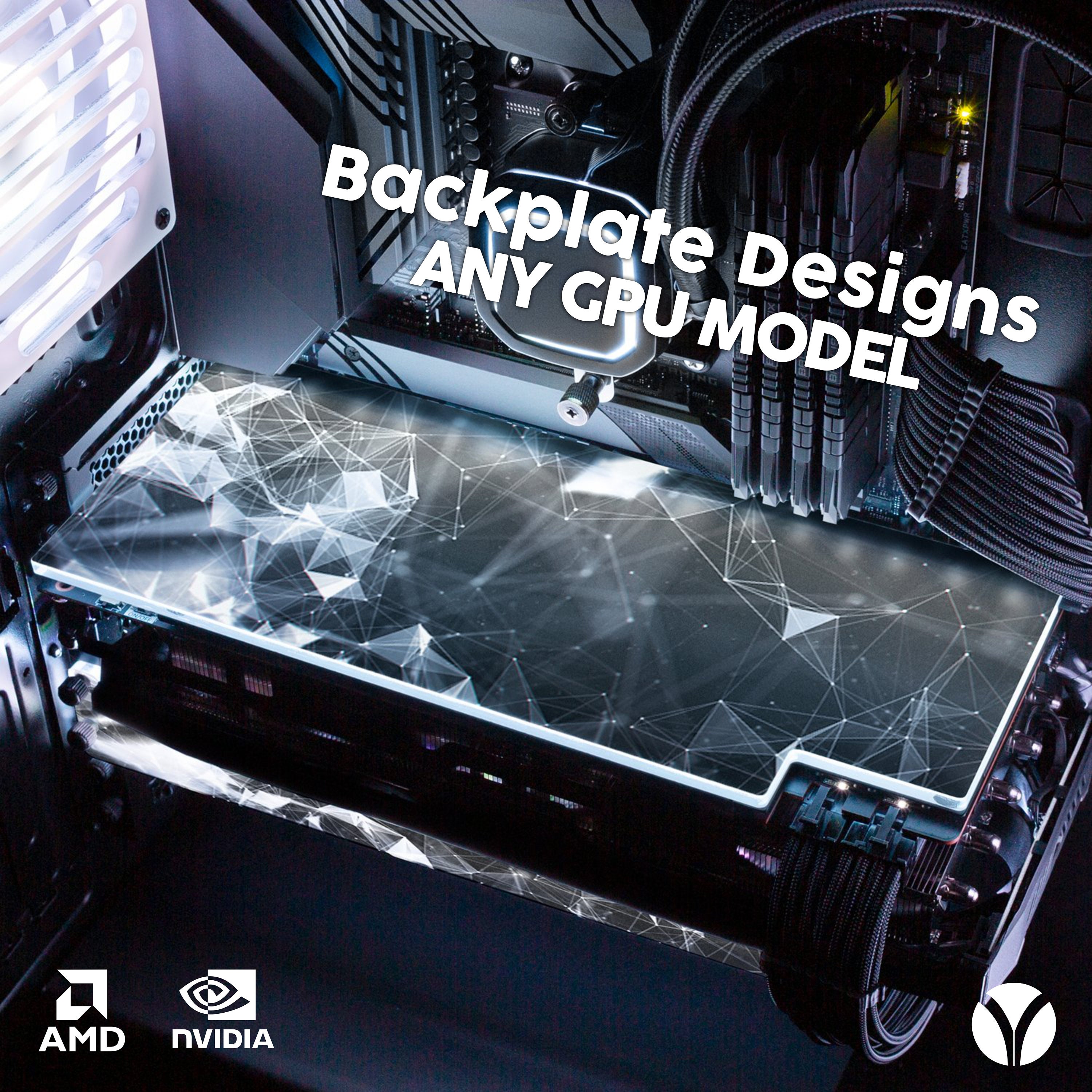 Computer Back Plate Gpu Backplates Canada | Design Your Own Custom Printed RGB/A-RGB GPU ...
