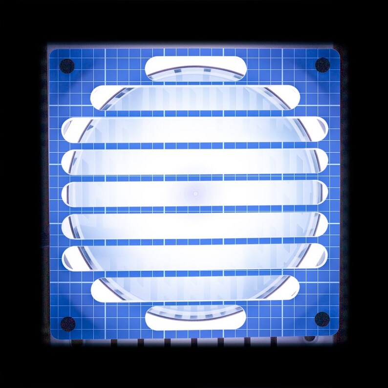 Custom Flow Fan Grill 120mm and 140mm Design Your Own Etsy