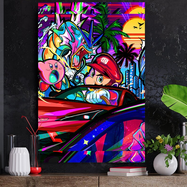 Plexi Glass Wall Art by V1tech artist Ozzyoz Da Vyrus V3 Etsy