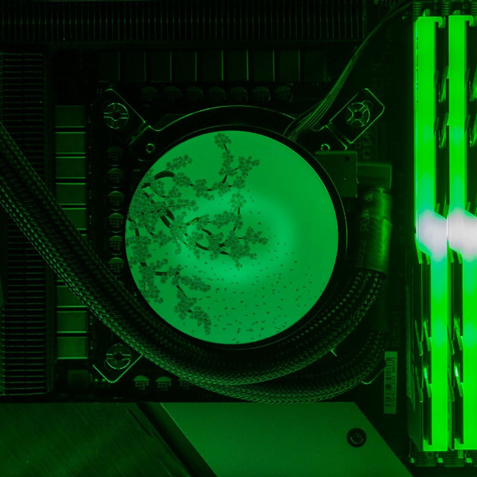 AIO Cover for Cooler Master MasterLiquid ML120L RGB V2 and Etsy