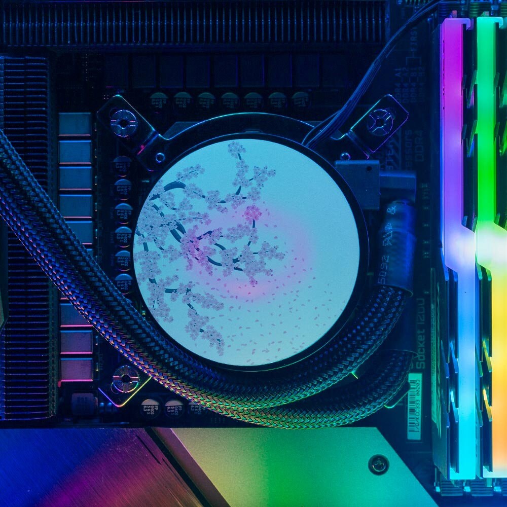 AIO Cover for Cooler Master Masterliquid ML120L RGB V2 and Etsy UK