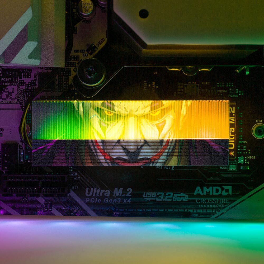 Custom M.2 Heatsink Cover With ARGB Lighting Design Your Own Etsy