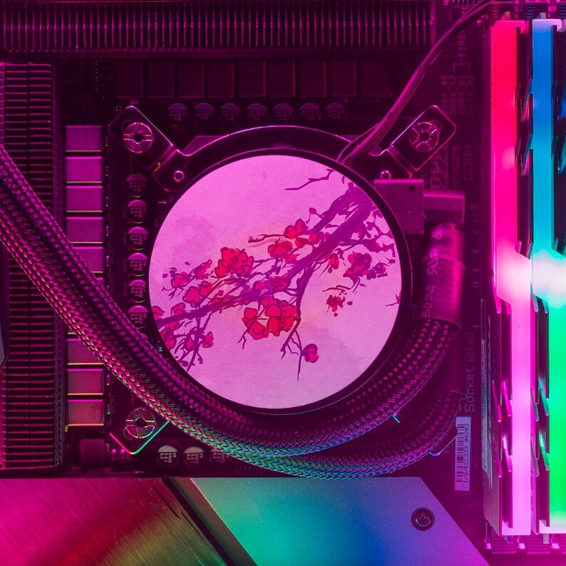 Custom AIO Cover for Cooler Master Masterliquid ML120L RGB V2 Etsy