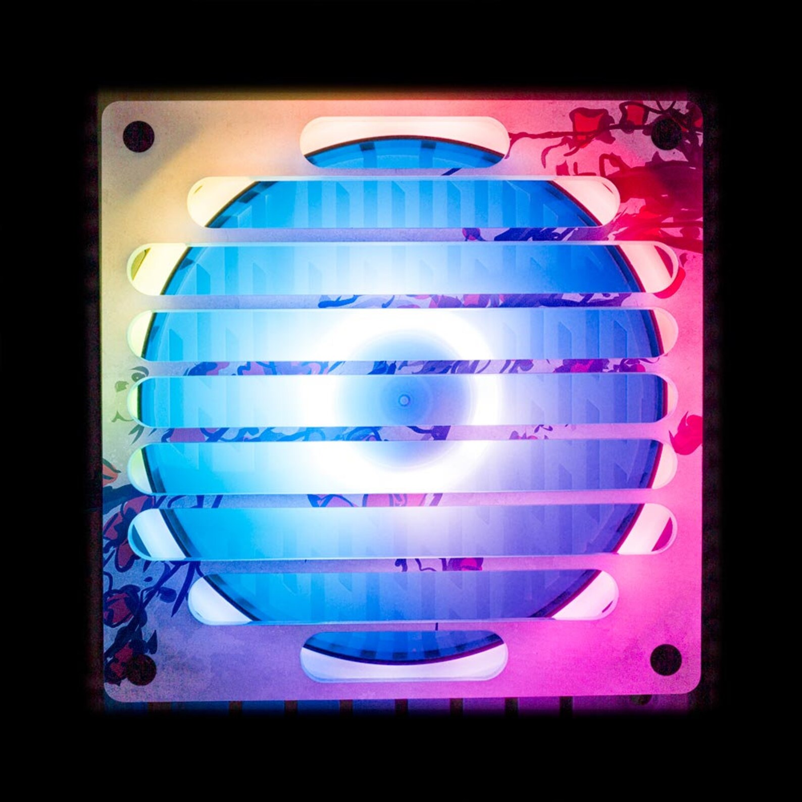 Custom Flow Fan Grill 120mm and 140mm Design Your Own Etsy