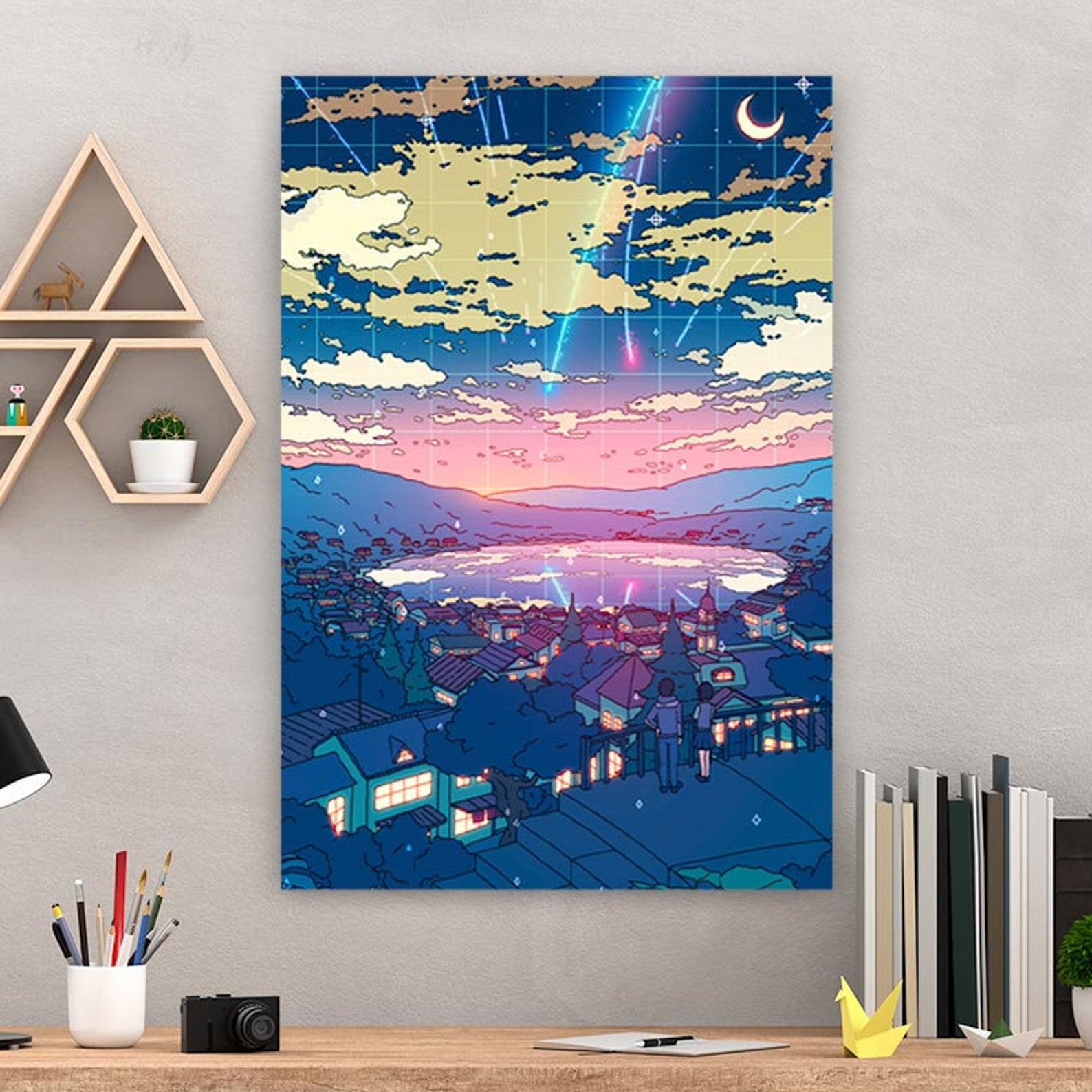 Plexi Glass Wall Art by V1tech artist Seerlight Magical Etsy Canada