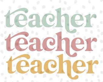 Teacher | SVG file | Cut File