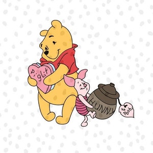 Winnie the Pooh | Valentine | SVG file