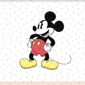 Vintage Mickey | SVG File | Cut File