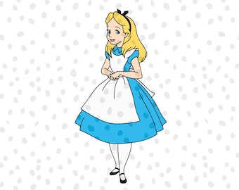 Alice in Wonderland | Alice | SVG | Cut File