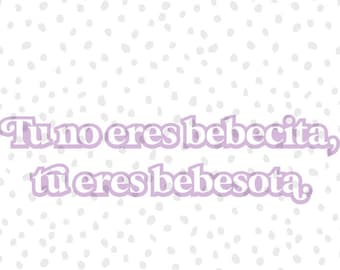 Bad Bunny | SVG | Layered Cut File | Bebecita