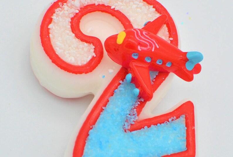 Airplane Birthday / Airplane Candle / Airplane Theme / Etsy