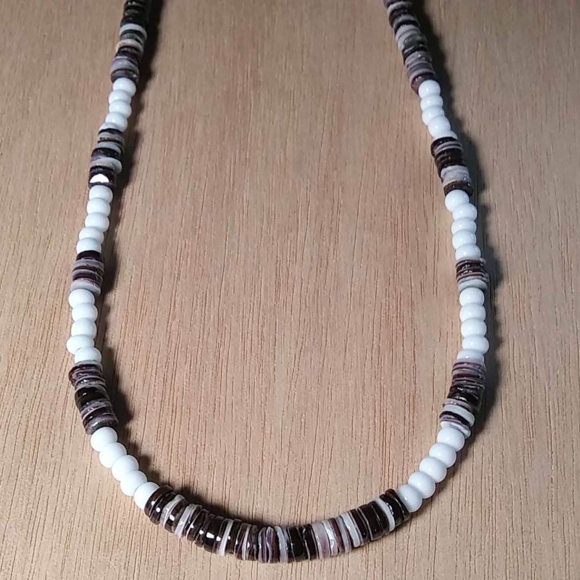 Mens Surfer Necklace / Shell Surfer Necklace / Hippie Necklace Etsy