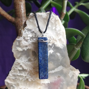 Lapis Lazuli Pendant - MA&#39;AT series - IV -
